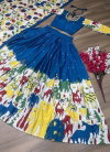 PC 388 Chent Crep With Kalamkari Print Lehenga With Choli Dupatta Wholesale Suppliers In Mumbai